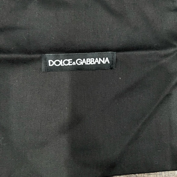 Dolce & Gabbana Black Dust Bag – Drawstring Storage Pouch - Picture 2 of 6